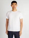 Tee-shirt uni - Slim fit Blanc - Kiabi