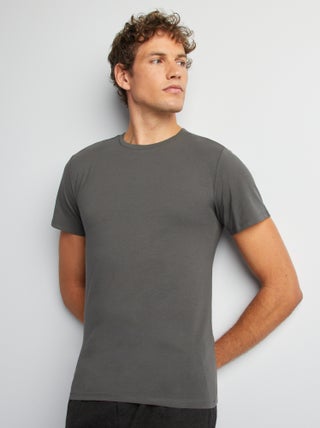 Tee-shirt uni - Slim fit