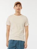 Tee-shirt uni - Slim fit Gris - Kiabi