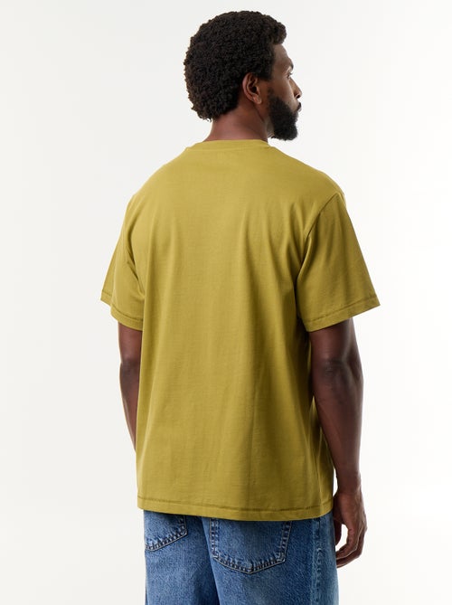 Tee-shirt uni à manches courtes confort fit - Kiabi - Kiabi Tee-shirt uni à manches courtes confort fit - Kiabi - Kiabi