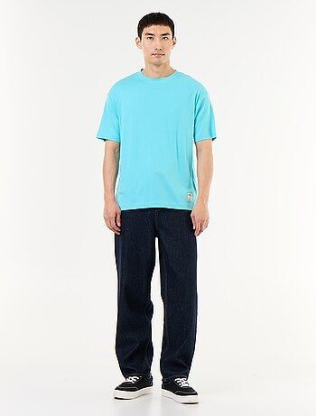 T-shirt homme en coton à col rond