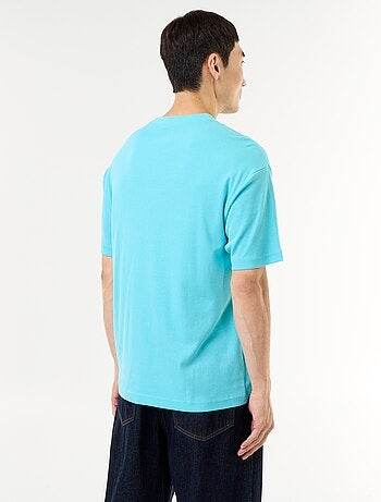 T-shirt homme en coton à col rond