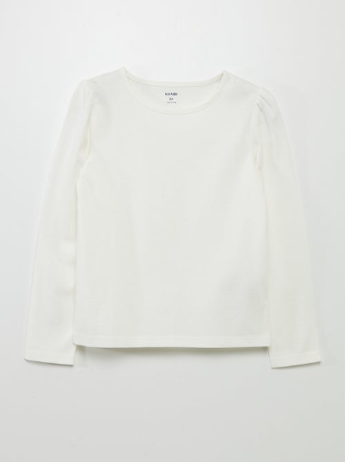 Tee-shirt uni - Kiabi