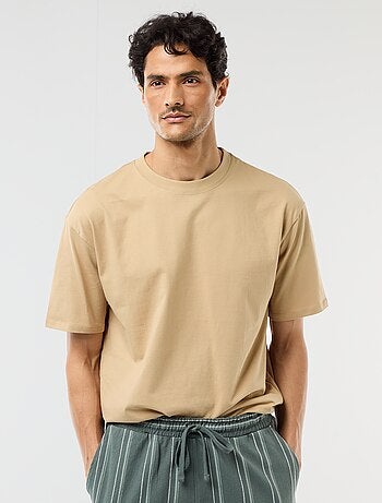 Tee-shirt uni confort fit / oversize