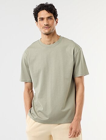 Tee-shirt uni confort fit / oversize