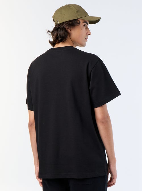 Tee-shirt uni coupe confort fit / oversize à manches courtes - Kiabi Tee-shirt uni coupe confort fit / oversize à manches courtes - Kiabi