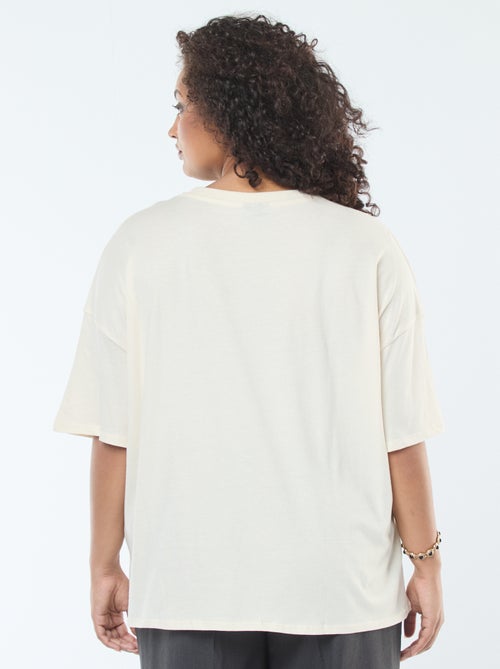 Tee-shirt 'Villains' 'Disney' à manches courtes - Kiabi