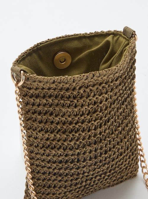 Telefoontasje met schouderband - Kiabi