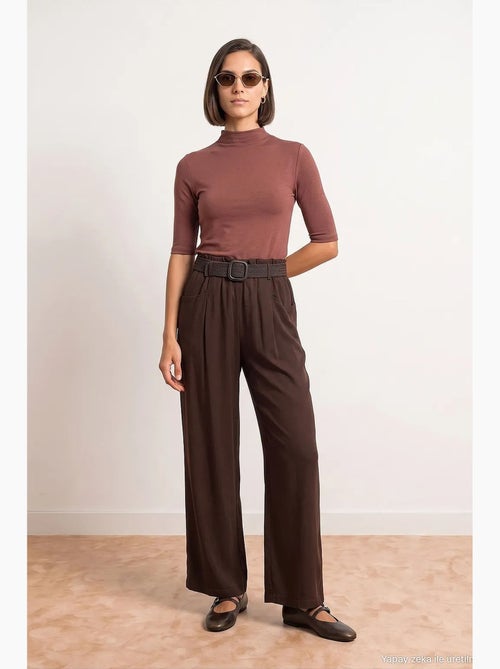 Tencel broek dilvin - Kiabi Tencel broek dilvin - Kiabi