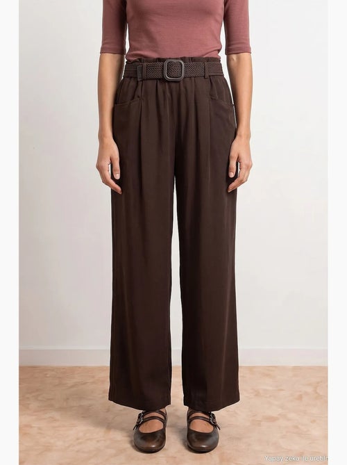 Tencel broek dilvin - Kiabi Tencel broek dilvin - Kiabi