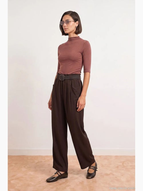 Tencel broek dilvin - Kiabi Tencel broek dilvin - Kiabi