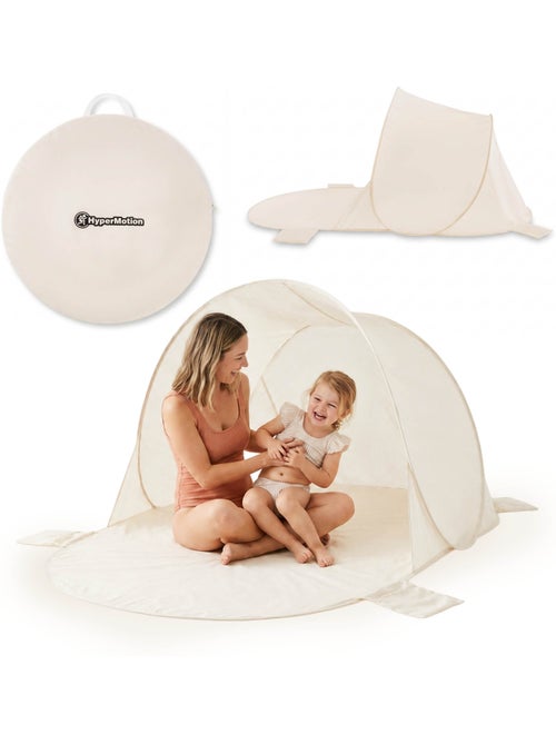 Tente de plage automontable pop-up hypermotion 200x130 cm avec sac - Kiabi Tente de plage automontable pop-up hypermotion 200x130 cm avec sac - Kiabi