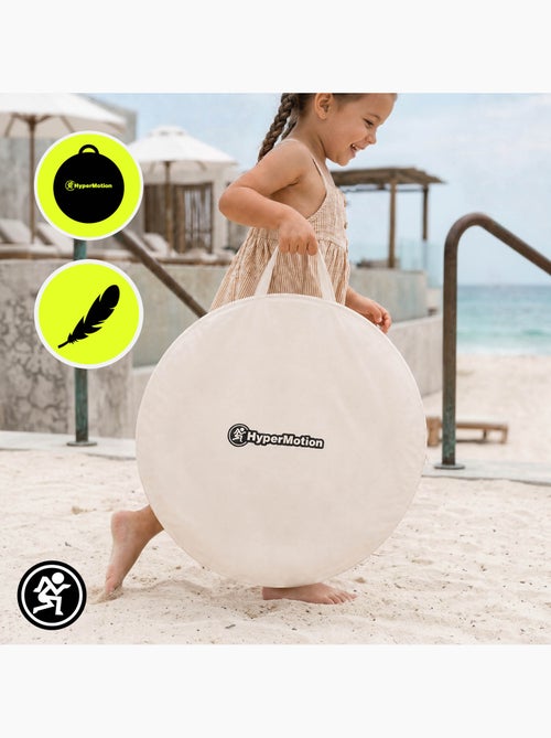 Tente de plage automontable pop-up hypermotion 200x130 cm avec sac - Kiabi Tente de plage automontable pop-up hypermotion 200x130 cm avec sac - Kiabi