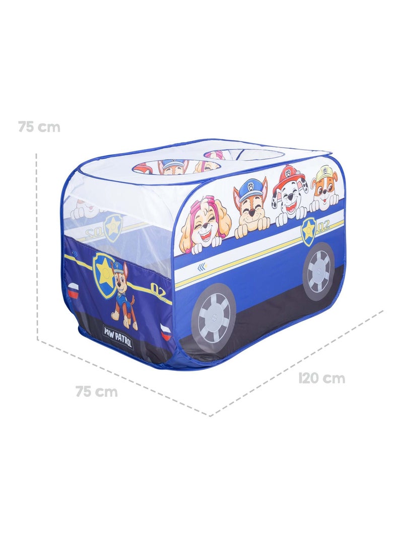 Tente Pop-Up en forme de voiture pour enfant 'Paw Patrol' - ROBA Bleu Multicolore Blanc - Kiabi