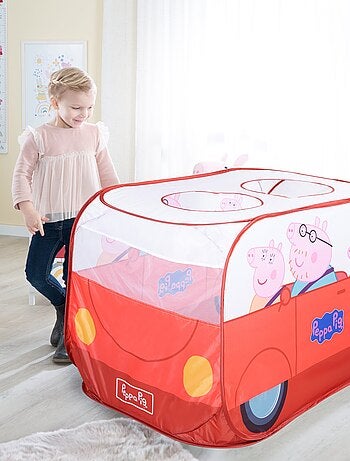 Tente Pop-Up en forme de voiture pour enfant 'Peppa Pig' - ROBA