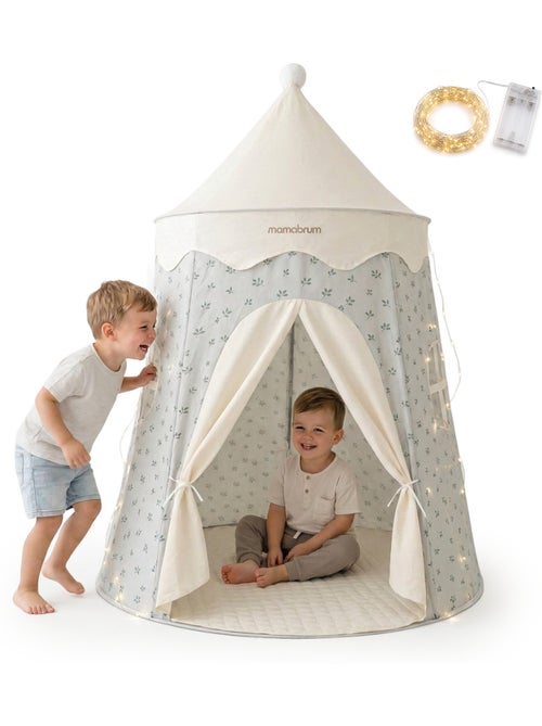 Tente tipi château de jeu enfant avec led mamabrum - Kiabi Tente tipi château de jeu enfant avec led mamabrum - Kiabi