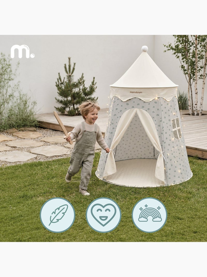 Tente tipi château de jeu enfant avec led mamabrum N/A - Kiabi