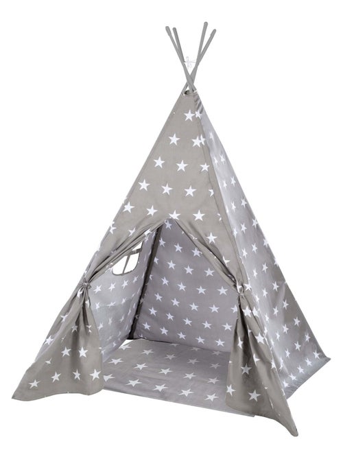 Tente tipi étoilée + sac de transport 'Little Stars' - ROBA - Kiabi