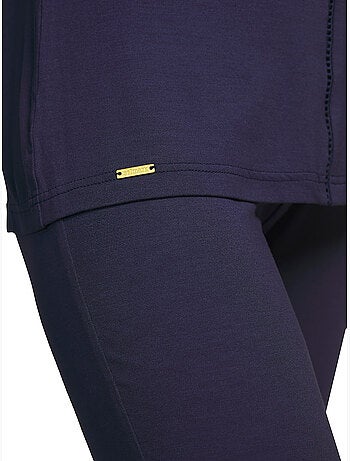 Tenue de détente et intérieur pyjama leggings haut vainica