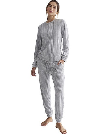 Tenue de détente et intérieur pyjama pantalon haut basica