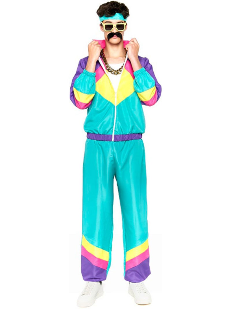 Tenue de gymnaste, survêtement rétro Multicolore - Kiabi