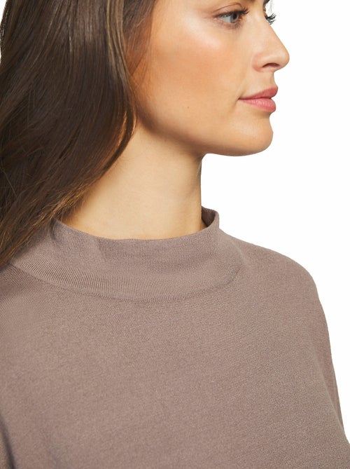 Tenue détente et intérieur pyjama pantacourt tunique tricot - Kiabi