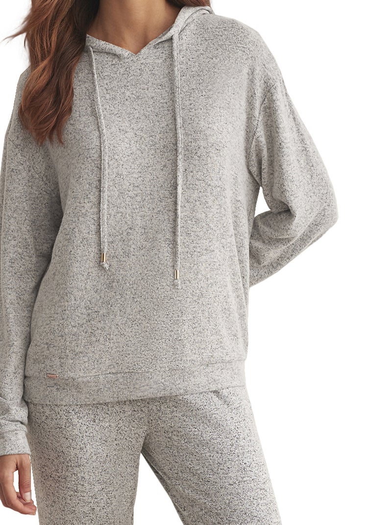Tenue détente et intérieur pyjama pantalon sweat capuche basic p82 Gris - Kiabi