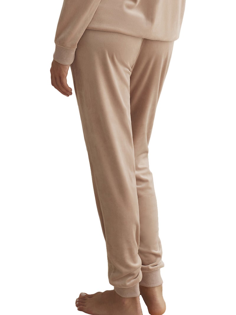 Tenue détente et pyjama pantalon veste zippée sportp90 Beige - Kiabi