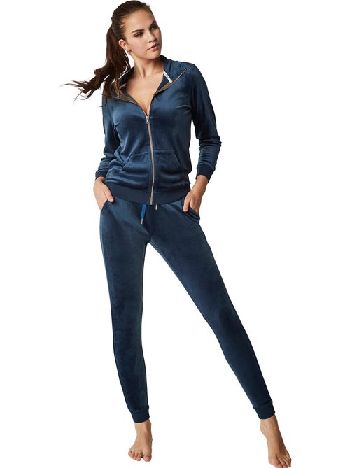 Tenue détente et pyjama pantalon veste zippée sportp90 - Kiabi Tenue détente et pyjama pantalon veste zippée sportp90 - Kiabi