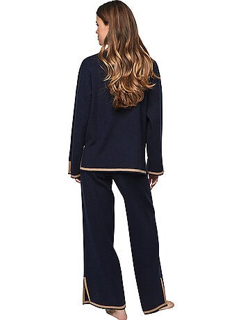 Tenue détente pyjama pantalon top p113 winter wonderland