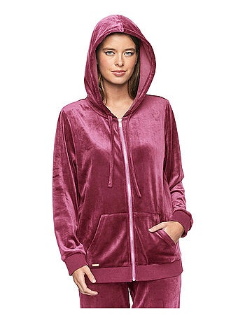 Tenue détente pyjama pantalon veste zippée à capuche p115 sport