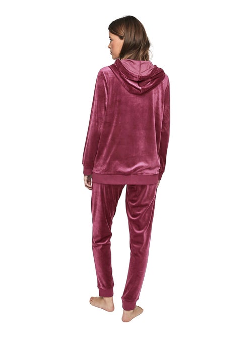 Tenue détente pyjama pantalon veste zippée à capuche p115 sport - Kiabi