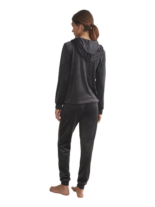 Tenue détente pyjama pantalon veste zippée capuche sportp90 - Kiabi