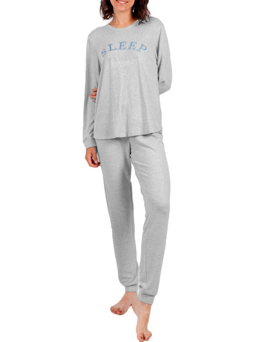 Tenue d'intérieur pyjama pantalon sleep - Kiabi