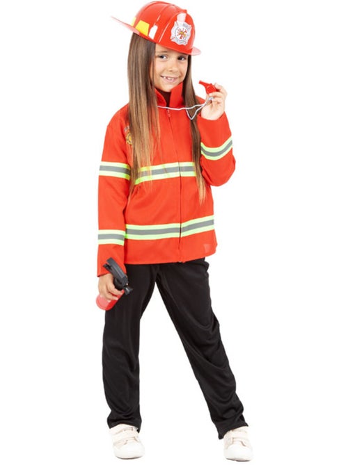 Tenue ou équipement de pompier : veste, casque, sifflet et extincteur - Kiabi Tenue ou équipement de pompier : veste, casque, sifflet et extincteur - Kiabi