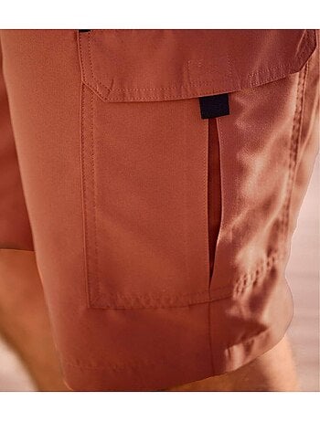 Terracotta cargobermuda van microvezel - atlas for men