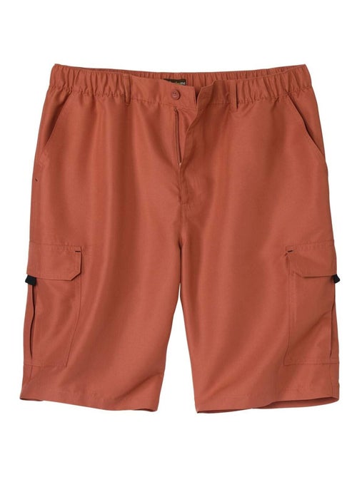 Terracotta cargobermuda van microvezel - ATLAS FOR MEN - Kiabi Terracotta cargobermuda van microvezel - ATLAS FOR MEN - Kiabi
