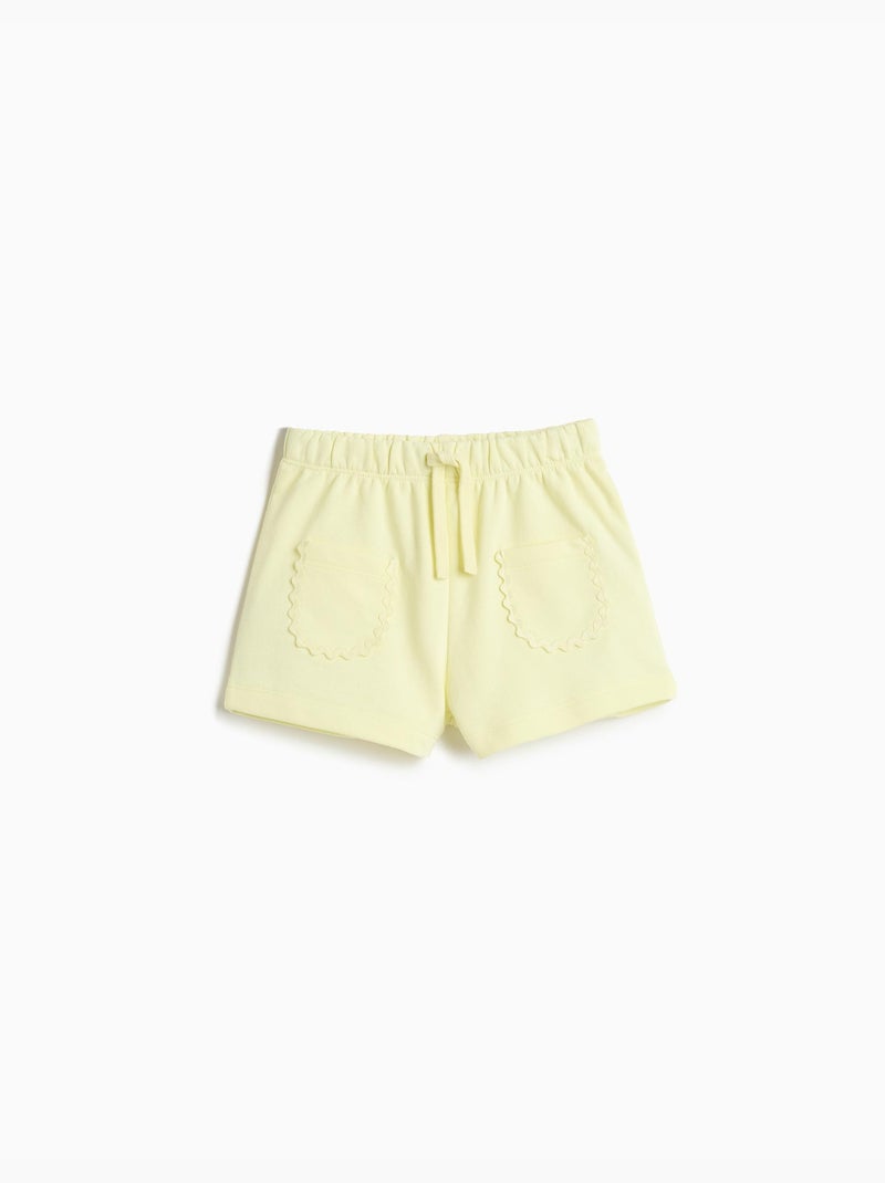 Terry shorts, MO Fashion Geel - Kiabi