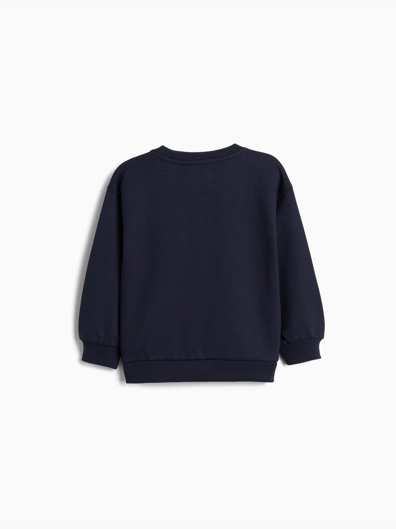 Terry trui, mo fashion Blauw - Kiabi