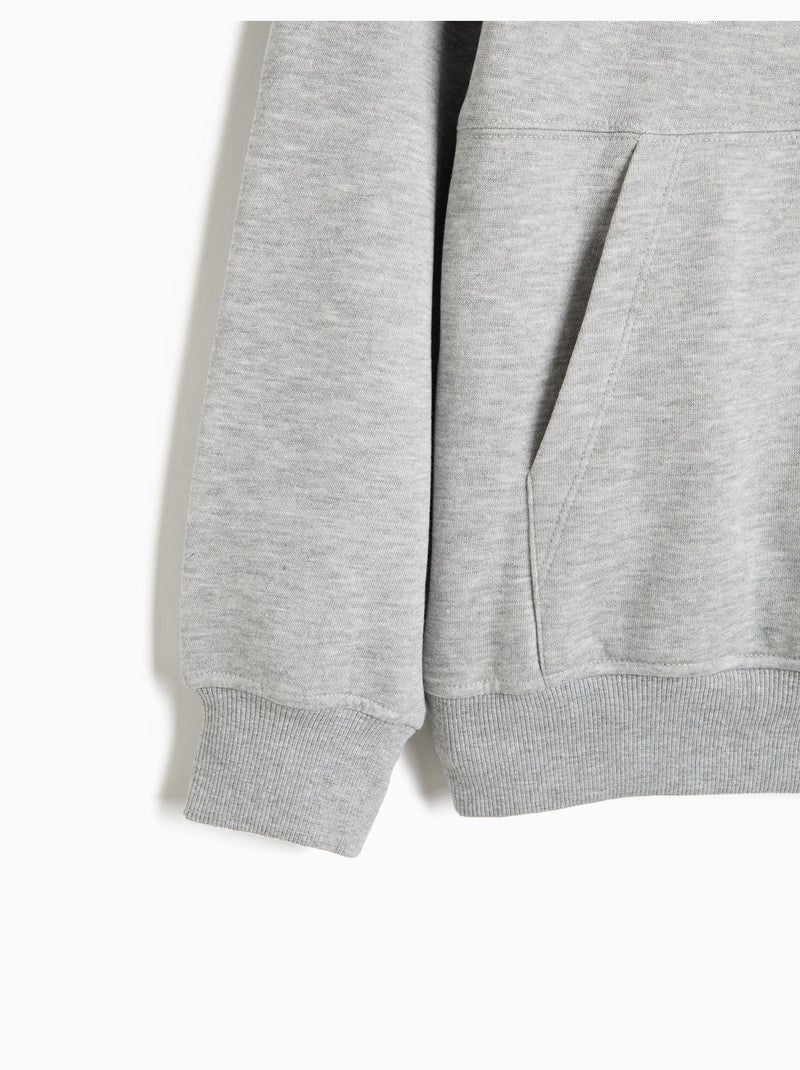 Terry trui, mo fashion Grijs - Kiabi