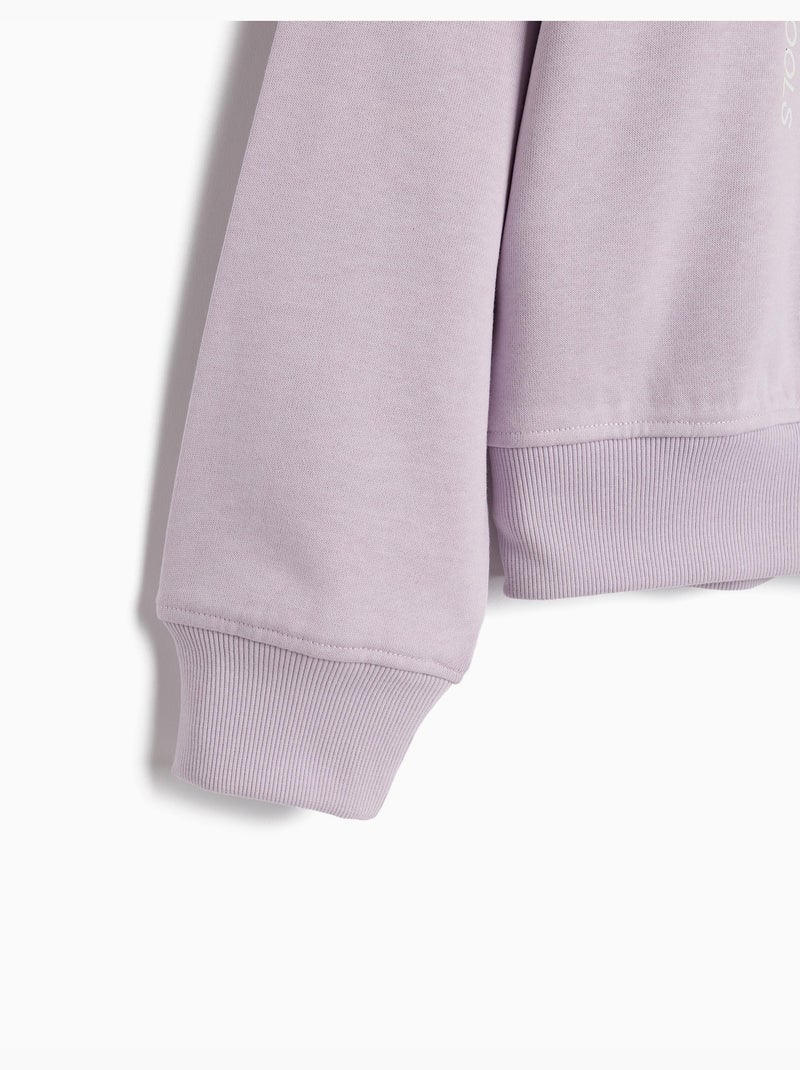 Terry trui, mo fashion Lila-mauve - Kiabi