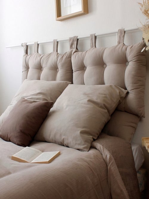 Tête de lit coussin en coton - Kiabi Tête de lit coussin en coton - Kiabi