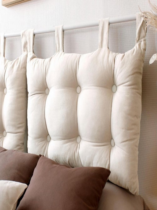 Tête de lit coussin en coton - Kiabi Tête de lit coussin en coton - Kiabi