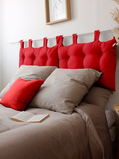 Tête de lit coussin en coton - Kiabi Tête de lit coussin en coton - Kiabi