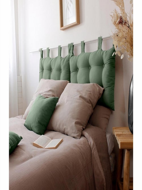 Tête de lit coussin en coton - Kiabi Tête de lit coussin en coton - Kiabi