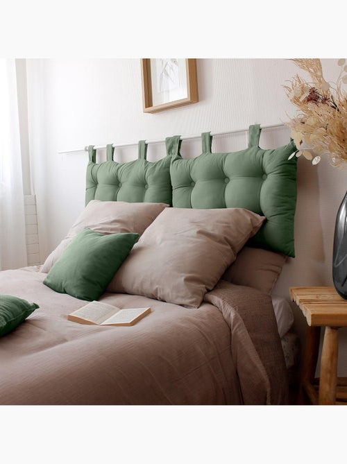 Tête de lit coussin en coton - Kiabi Tête de lit coussin en coton - Kiabi