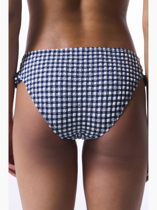 Texas bikinibroekje met ruit en ruches penti - Kiabi Texas bikinibroekje met ruit en ruches penti - Kiabi