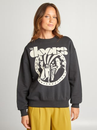 'The Doors'-sweater van joggingstof