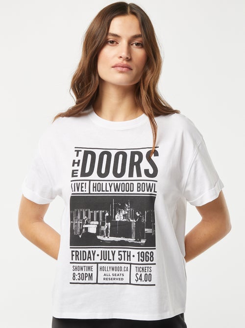 'The Doors'-T-shirt met korte mouw - Kiabi