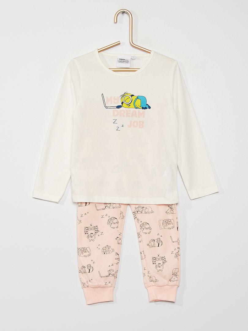 The Minions-pyjama van jersey WIT - Kiabi